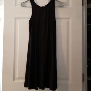 Black cotton dress